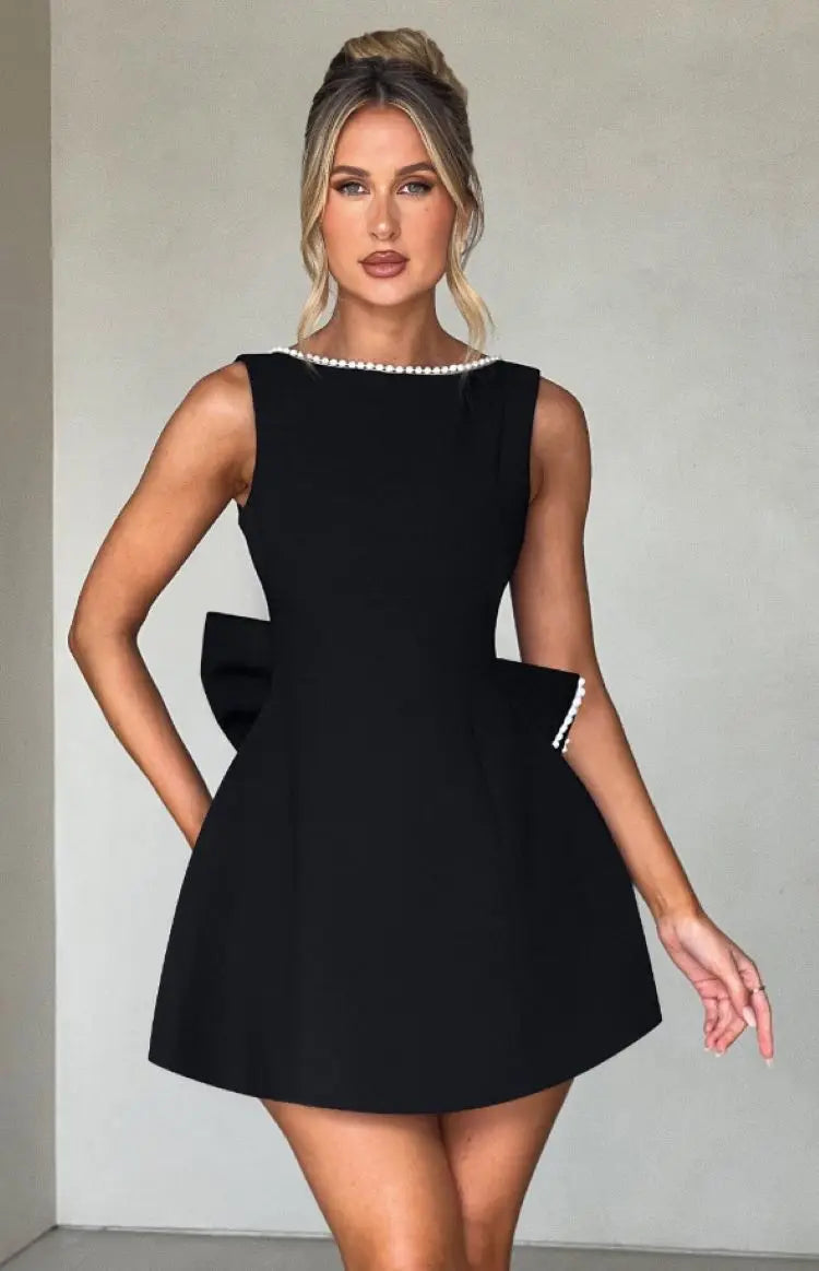 Freya | Abito Mini a Linea A da Donna per Invitati a Matrimoni