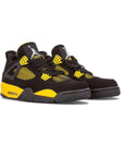 Nike Air Jordan 4 Retro Thunder Nero Giallo Uomo