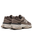 New Balance 9060 Scarpe Uomo Marroni Mushroom in Pelle Scamosciata Casual
