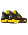 Nike Air Jordan 4 Retro Thunder Nero Giallo Uomo