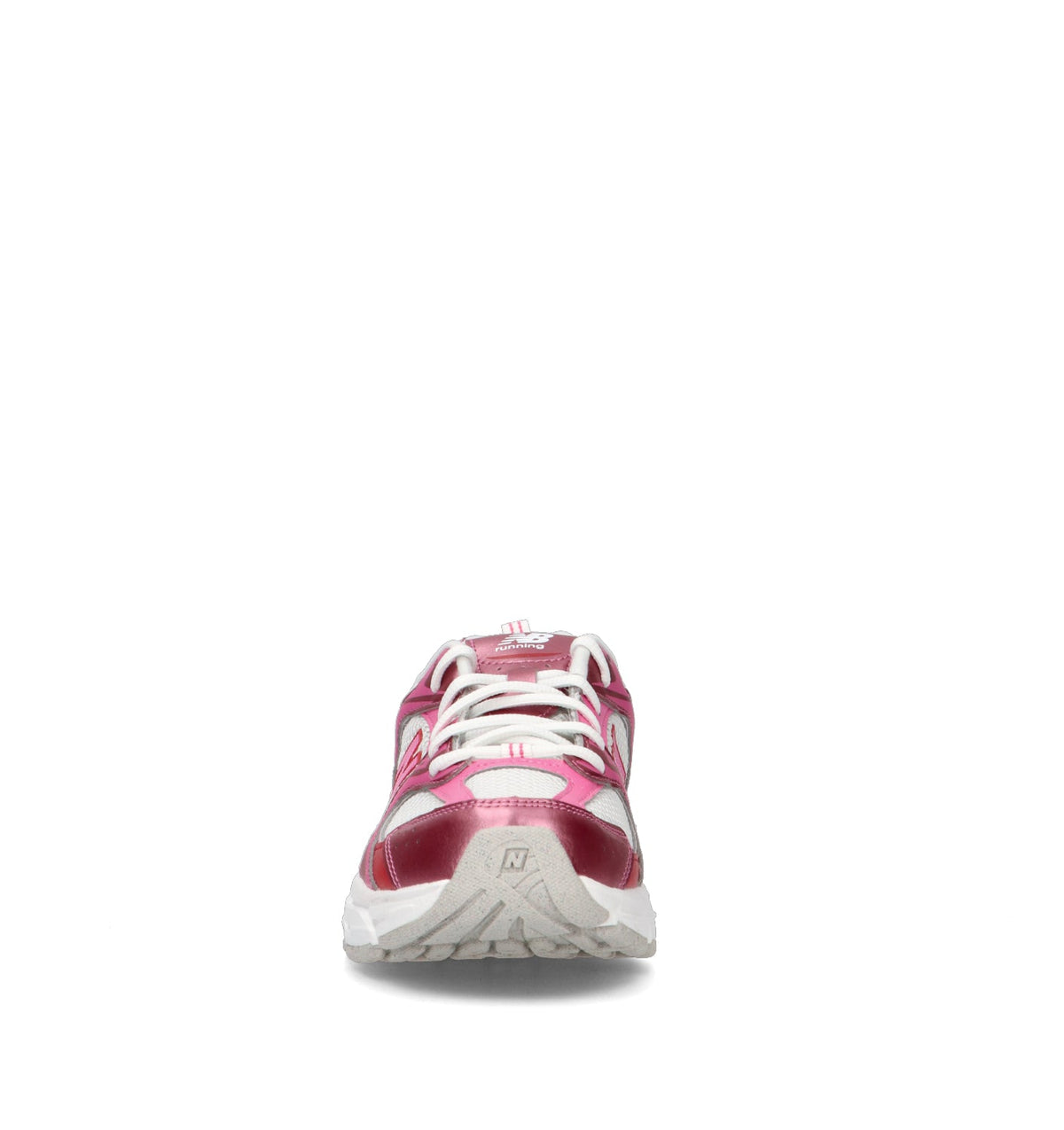 New Balance 530 sneakers ragazzi in rosa rosso - vista dettaglio