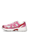New Balance 530 sneakers ragazzi in rosa rosso - vista dettaglio