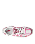 New Balance 530 sneakers ragazzi in rosa rosso - vista dettaglio