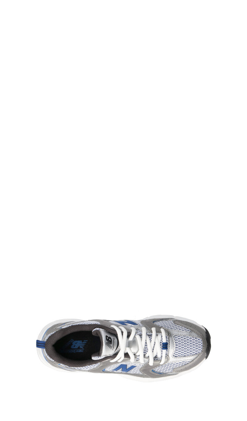 New Balance 530 sneakers ragazzi in argento metallizzato blu - vista dettaglio