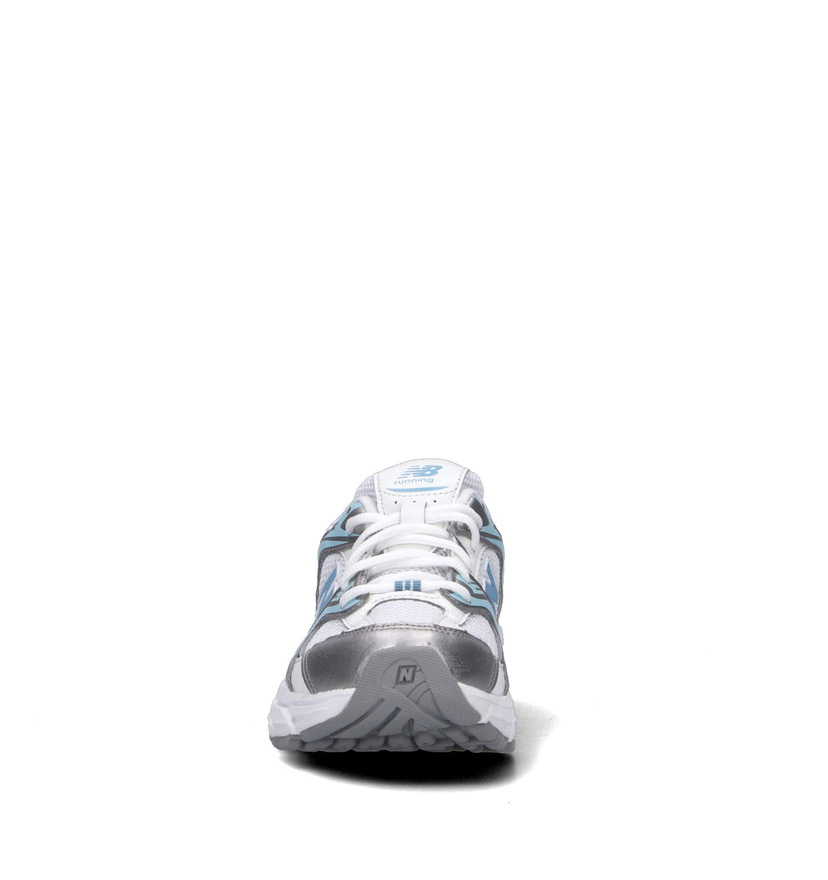New Balance 530 sneakers ragazzi in bianco azzurro sea salt - vista dettaglio