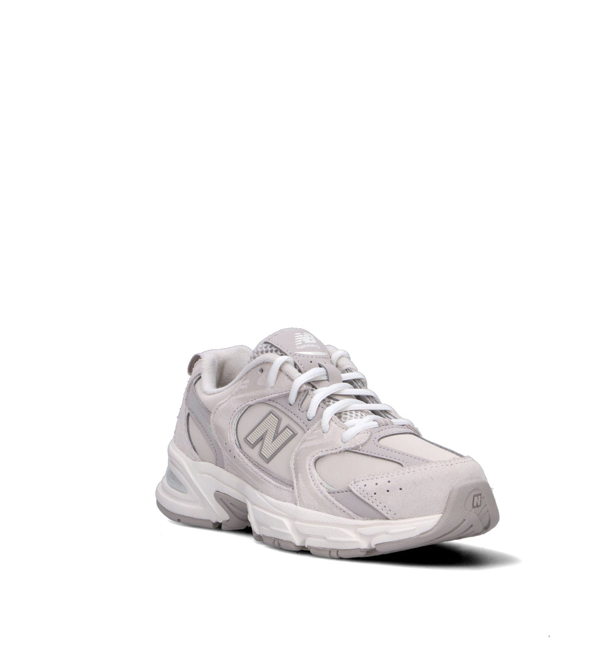 New Balance 530 sneakers ragazzi in bianco moonbeam - vista dettaglio