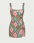 Mini Abito Donna – Taglio Slim & Scollo Quadrato