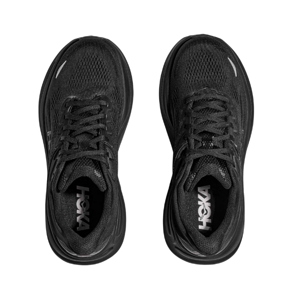 Hoka Clifton 10 Wide Scarpe Running Nero Donna - 3