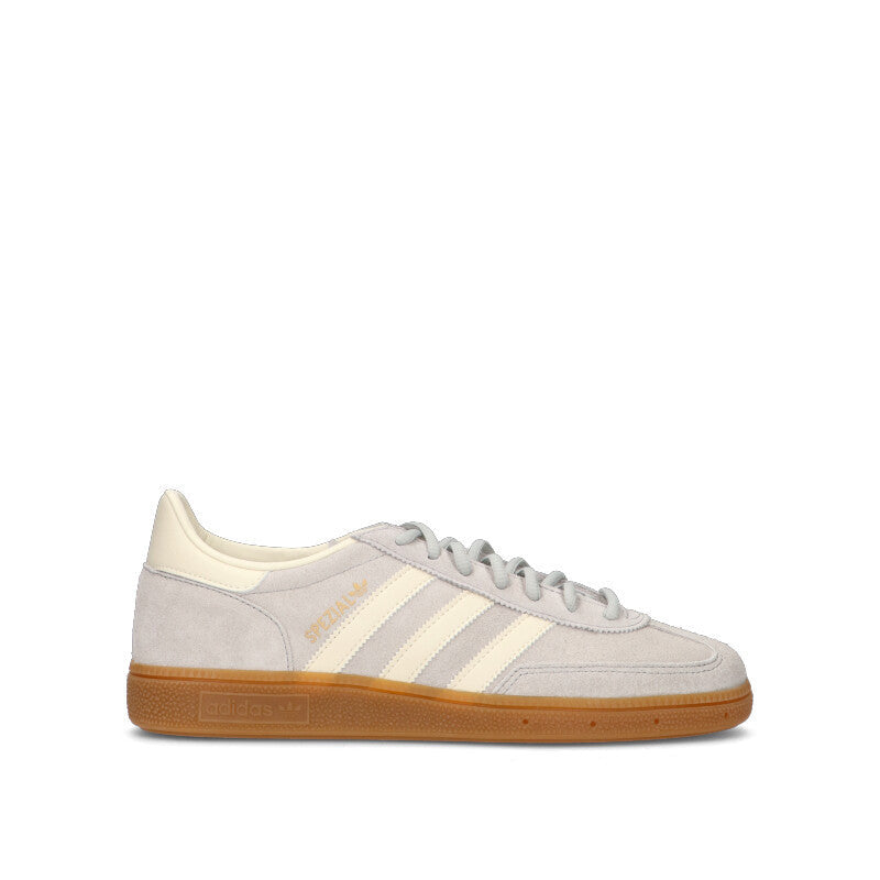 Adidas Spezial Grigio Bianco Crema sneakers basse uomo e donna in grigio e bianco - vista laterale