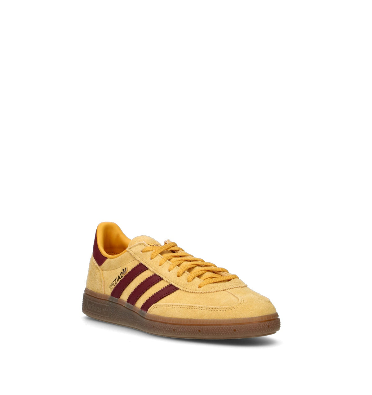 Adidas Spezial Giallo Rosso Shadow sneakers basse uomo e donna in giallo e rosso scuro - vista dettaglio