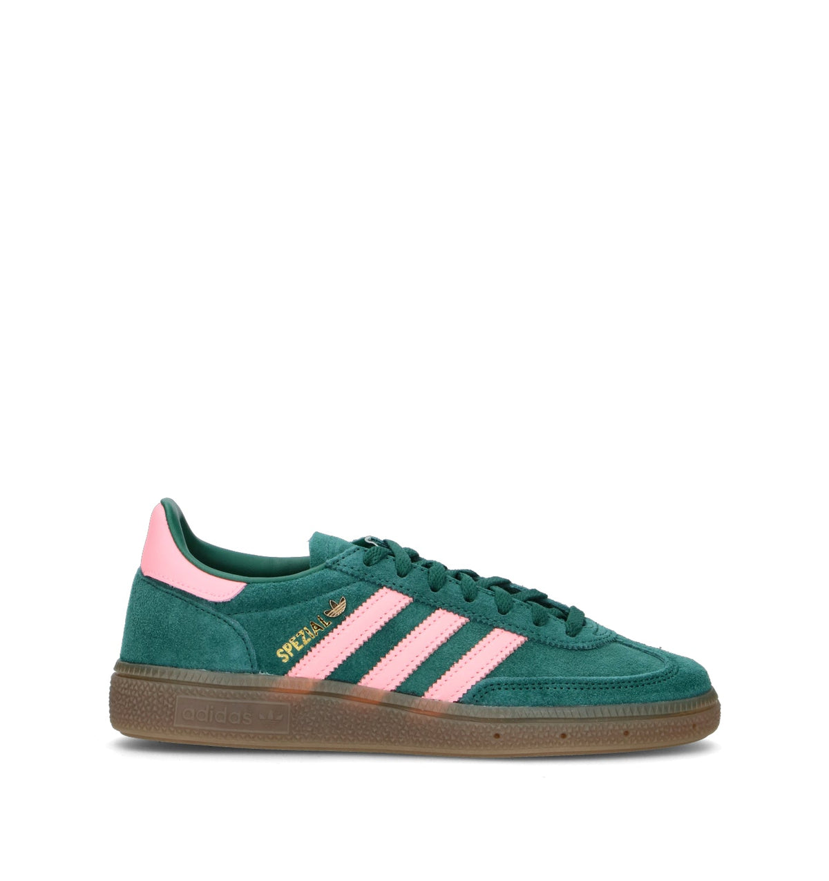 Adidas Spezial Verde Rosa sneakers basse uomo e donna in verde e rosa - vista laterale