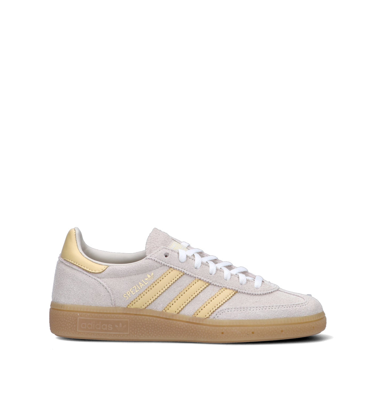 Adidas Spezial Alumina Arancione sneakers basse uomo e donna in beige e arancione - vista laterale