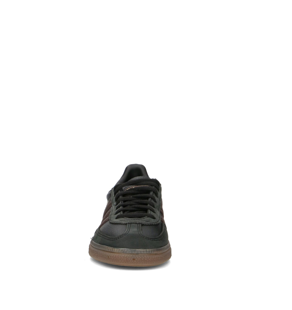 Adidas Spezial Nero Marrone Gum sneakers basse uomo e donna in nero e marrone - vista posteriore