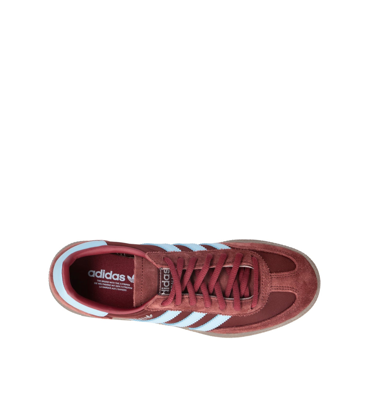 Adidas Spezial Marrone Azzurro sneakers basse uomo e donna in marrone e azzurro - vista dettaglio