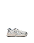 New Balance 530 sneakers primi passi in argento summer fog - vista laterale
