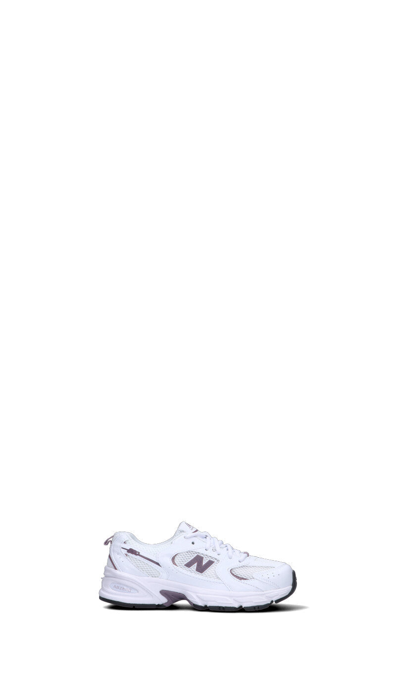 New Balance 530 sneakers primi passi in bianco - vista laterale