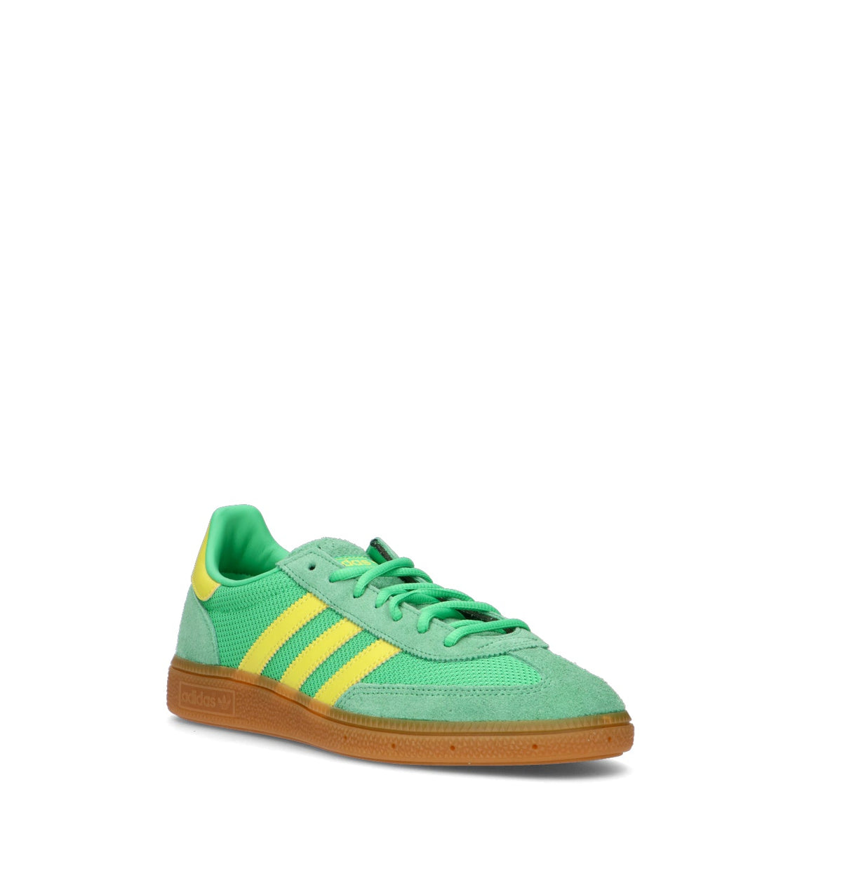 Adidas Spezial Verde Giallo Sulfur sneakers basse uomo e donna in verde e giallo - vista dettaglio