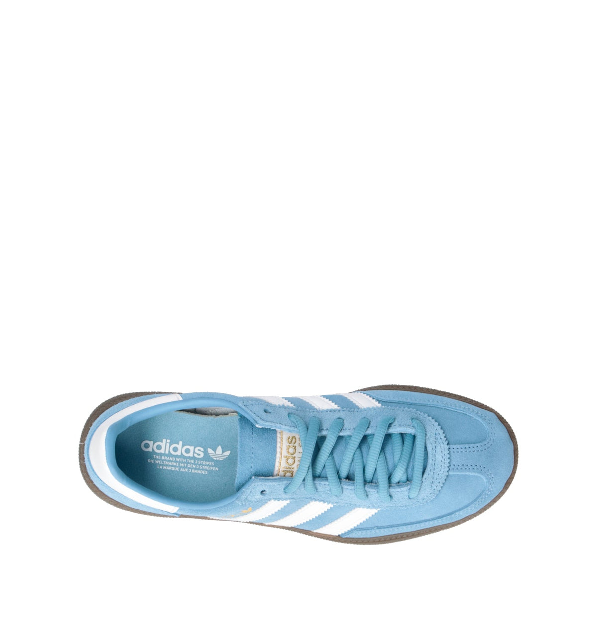 Adidas Spezial Azzurro Bianco Gum sneakers basse ragazzi in azzurro e bianco - vista dettaglio