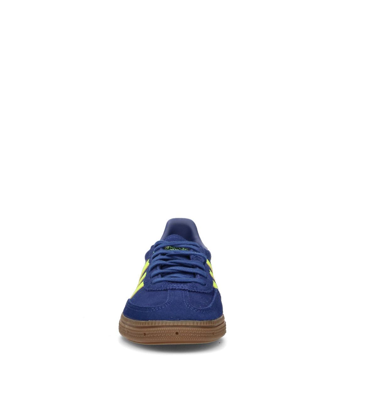 Adidas Spezial Blu Giallo Gum sneakers basse ragazzi in blu e giallo - vista posteriore