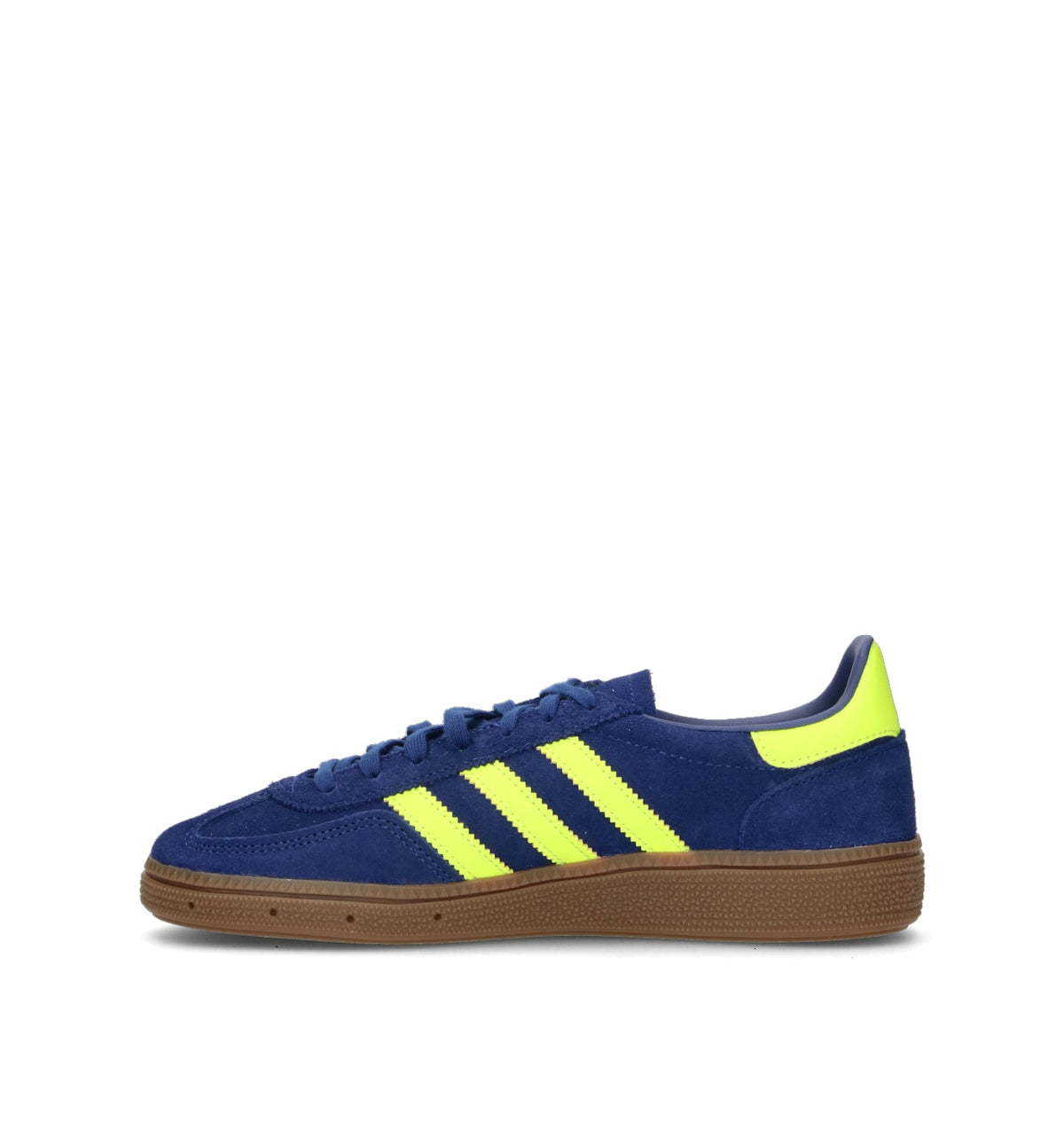 Adidas Spezial Blu Giallo Gum sneakers basse ragazzi in blu e giallo - vista suola