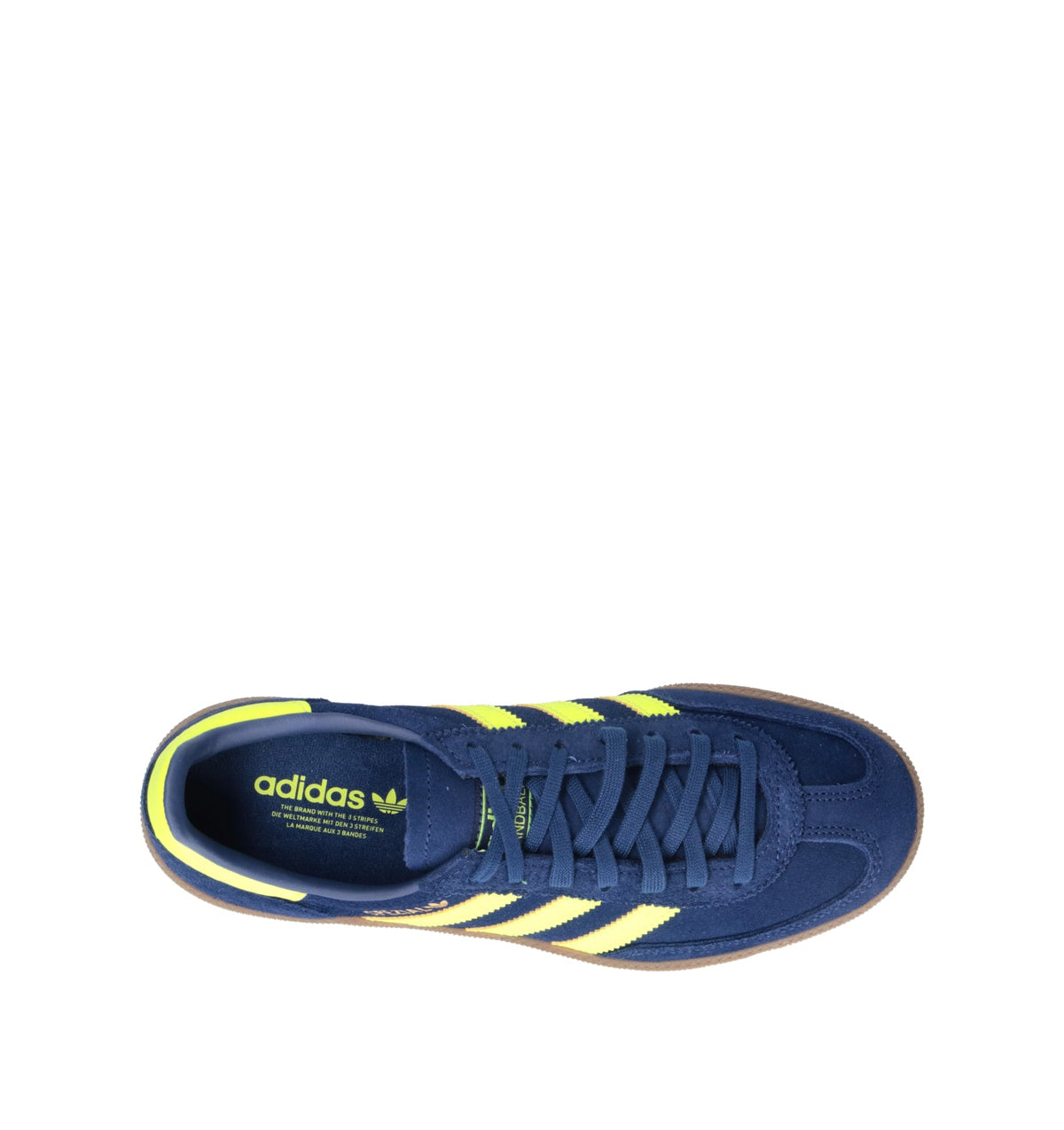 Adidas Spezial Blu Giallo Gum sneakers basse ragazzi in blu e giallo - vista dettaglio