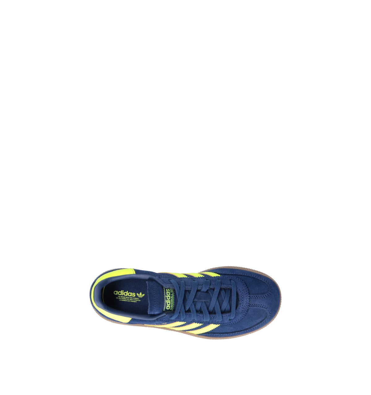 Adidas Spezial Blu Giallo Gum sneakers basse bambini in blu e giallo - vista dettaglio