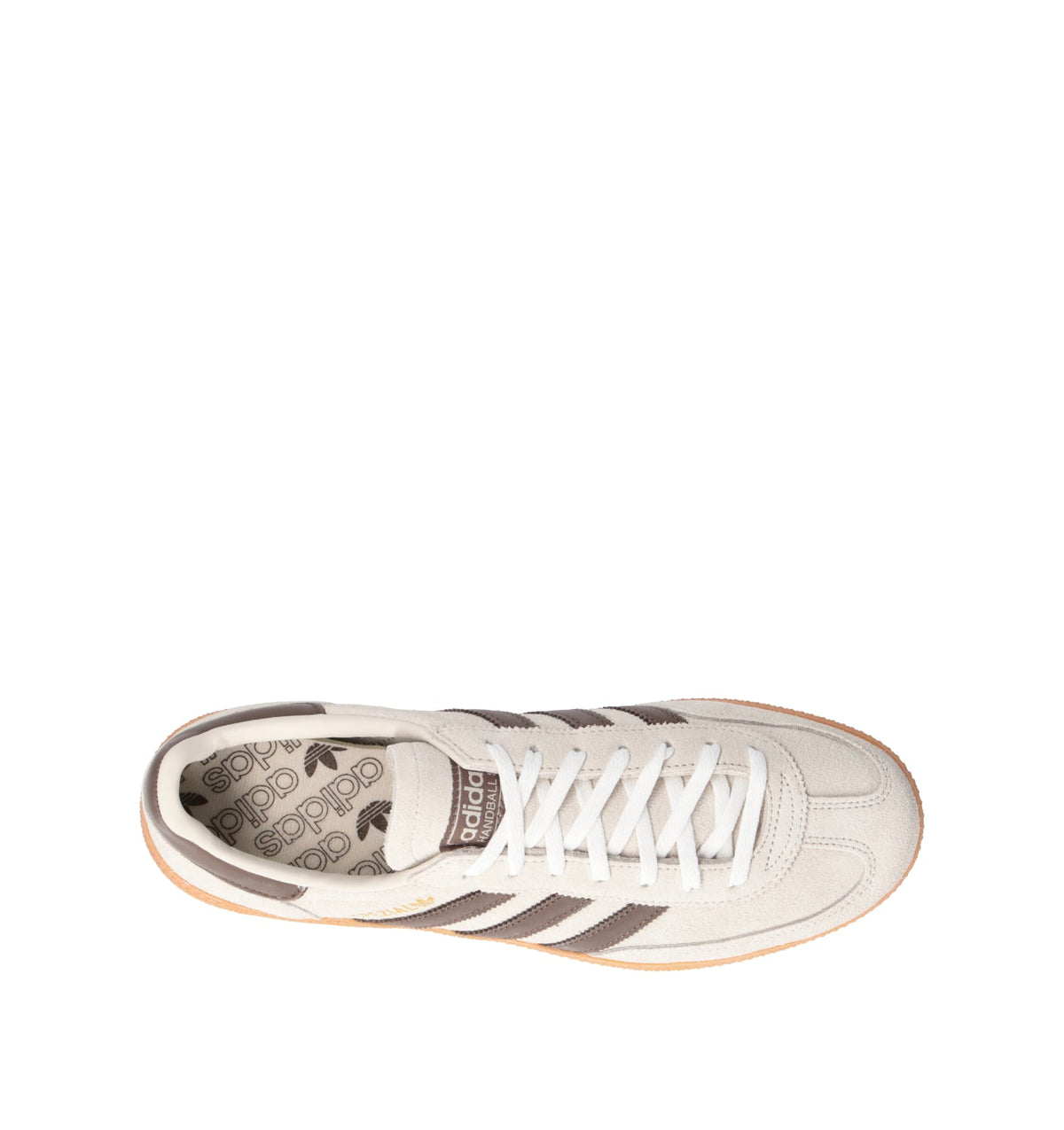 Adidas Spezial Bianco Earth Strata sneakers basse uomo e donna in bianco e marrone - vista dettaglio