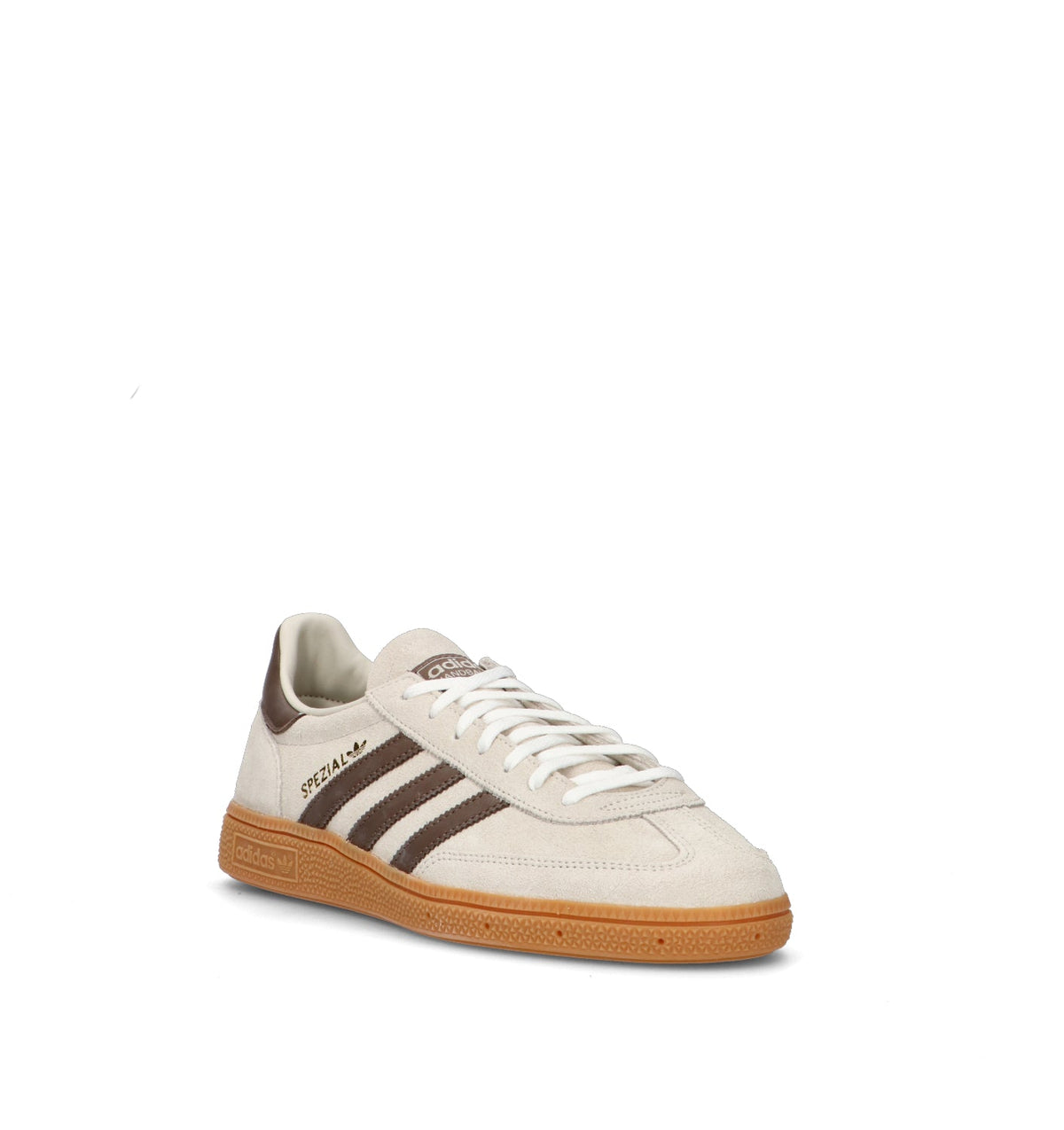 Adidas Spezial Bianco Earth Strata sneakers basse uomo e donna in bianco e marrone - vista dettaglio