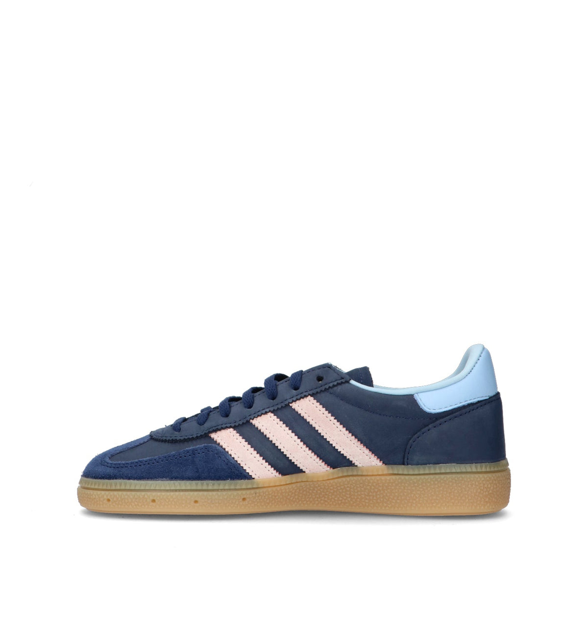 Adidas Spezial Blu Navy Rosa Gum sneakers basse uomo e donna in blu navy e rosa - vista suola