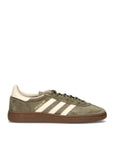 Adidas Spezial Oliva Bianco Crema sneakers basse uomo e donna in oliva e bianco - vista laterale