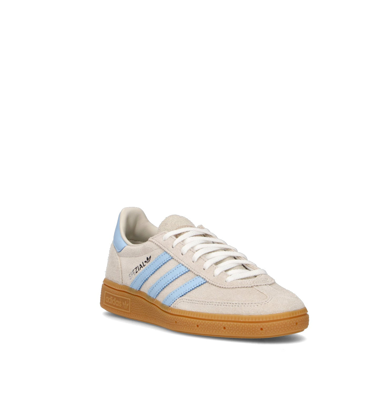 Adidas Spezial Alumina Azzurro sneakers basse uomo e donna in beige e azzurro - vista dettaglio