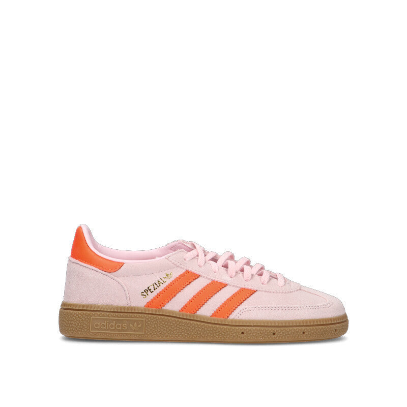 Adidas Spezial Rosa Arancione sneakers basse uomo e donna in rosa e arancione - vista laterale