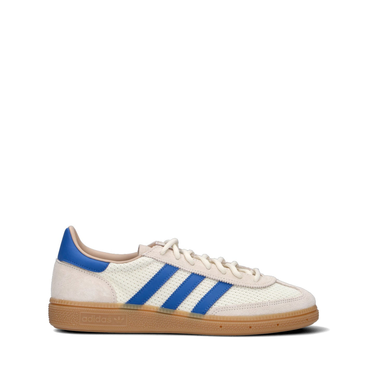 Adidas Spezial Bianco Crema Blu sneakers basse uomo e donna in bianco e blu - vista laterale
