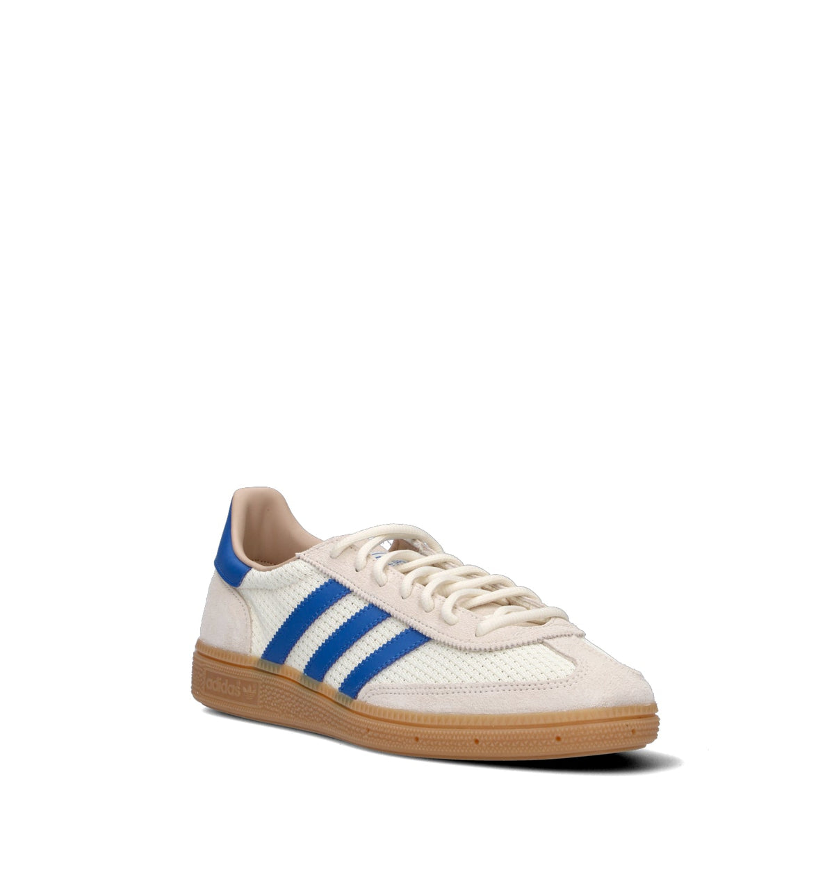 Adidas Spezial Bianco Crema Blu sneakers basse uomo e donna in bianco e blu - vista frontale