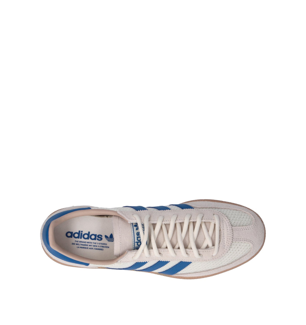 Adidas Spezial Bianco Crema Blu sneakers basse uomo e donna in bianco e blu - vista dettaglio
