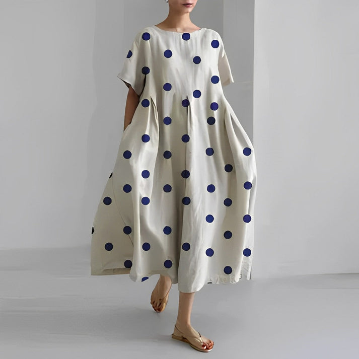 Jacklyn | Abito midi floreale comodo da donna