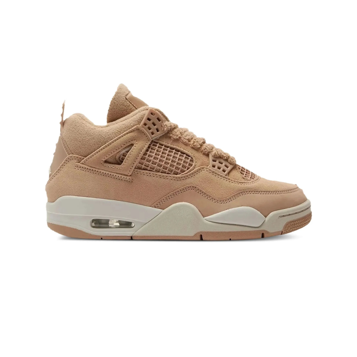 Nike Air Jordan 4 Retro Cozy Girl Crema Beige Donna - 1