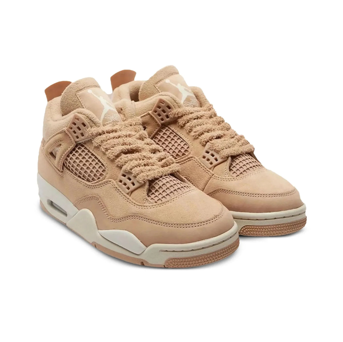 Nike Air Jordan 4 Retro Cozy Girl Crema Beige Donna - 2