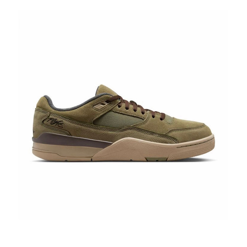 Nike Air Jordan Flight Court Verde Oliva Marrone Baroque Uomo - 1