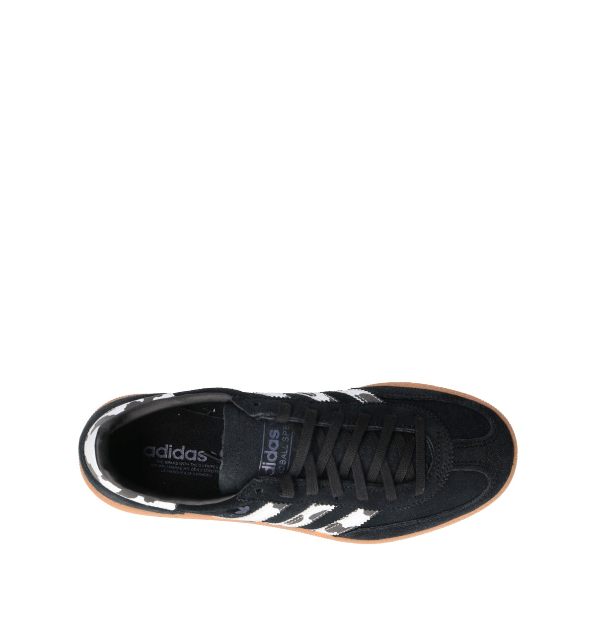Adidas Spezial Nero Viola sneakers basse ragazzi in nero e viola - vista dettaglio