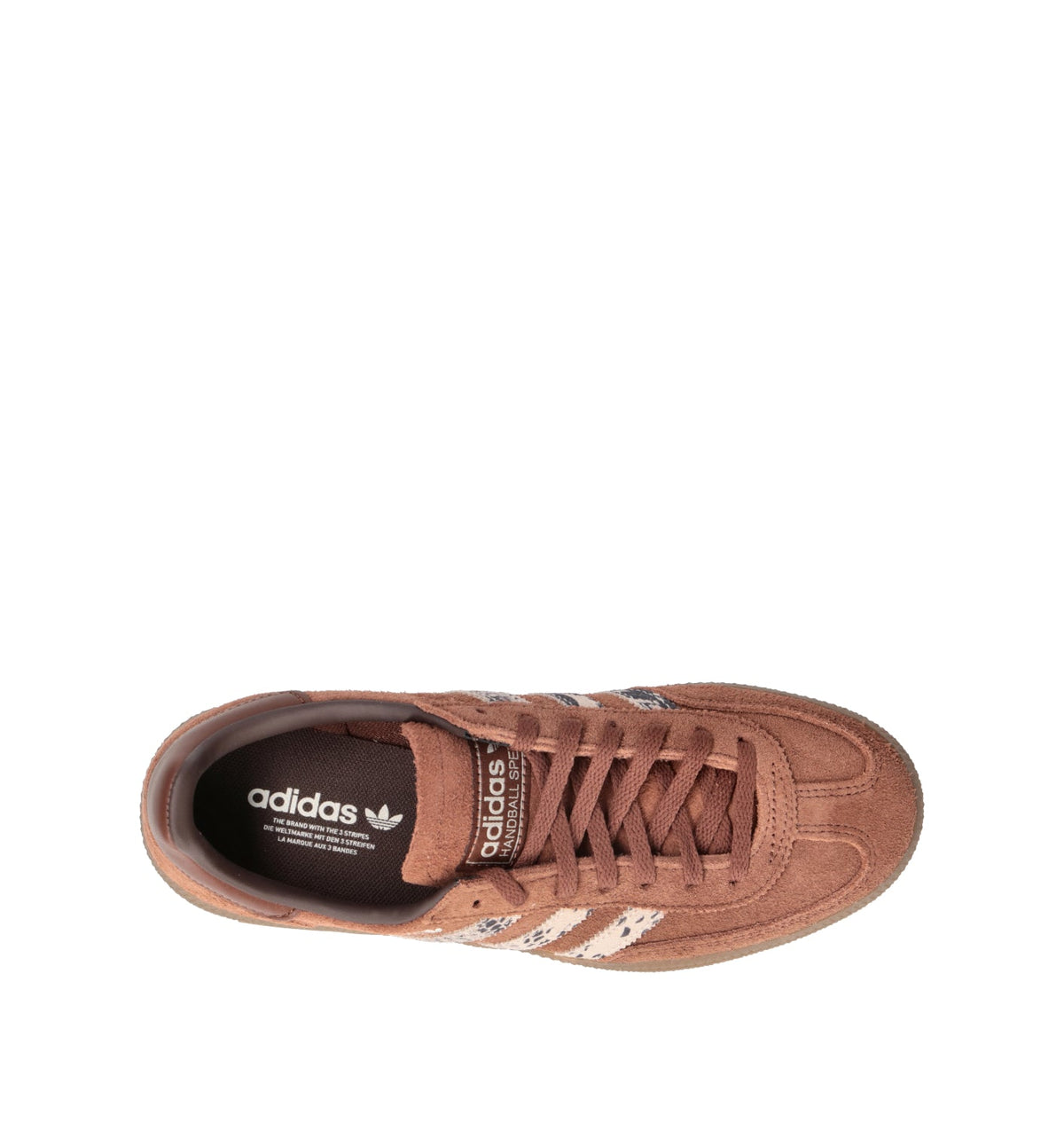 Adidas Spezial Marrone Preloved Linen sneakers basse uomo e donna in marrone e beige - vista dettaglio