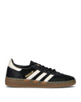 Adidas Spezial Nero Bianco Oro sneakers basse uomo e donna in nero e bianco - vista laterale