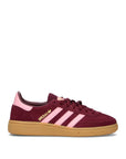 Adidas Spezial Bordeaux Rosa Chiaro sneakers basse ragazzi in bordeaux e rosa - vista laterale
