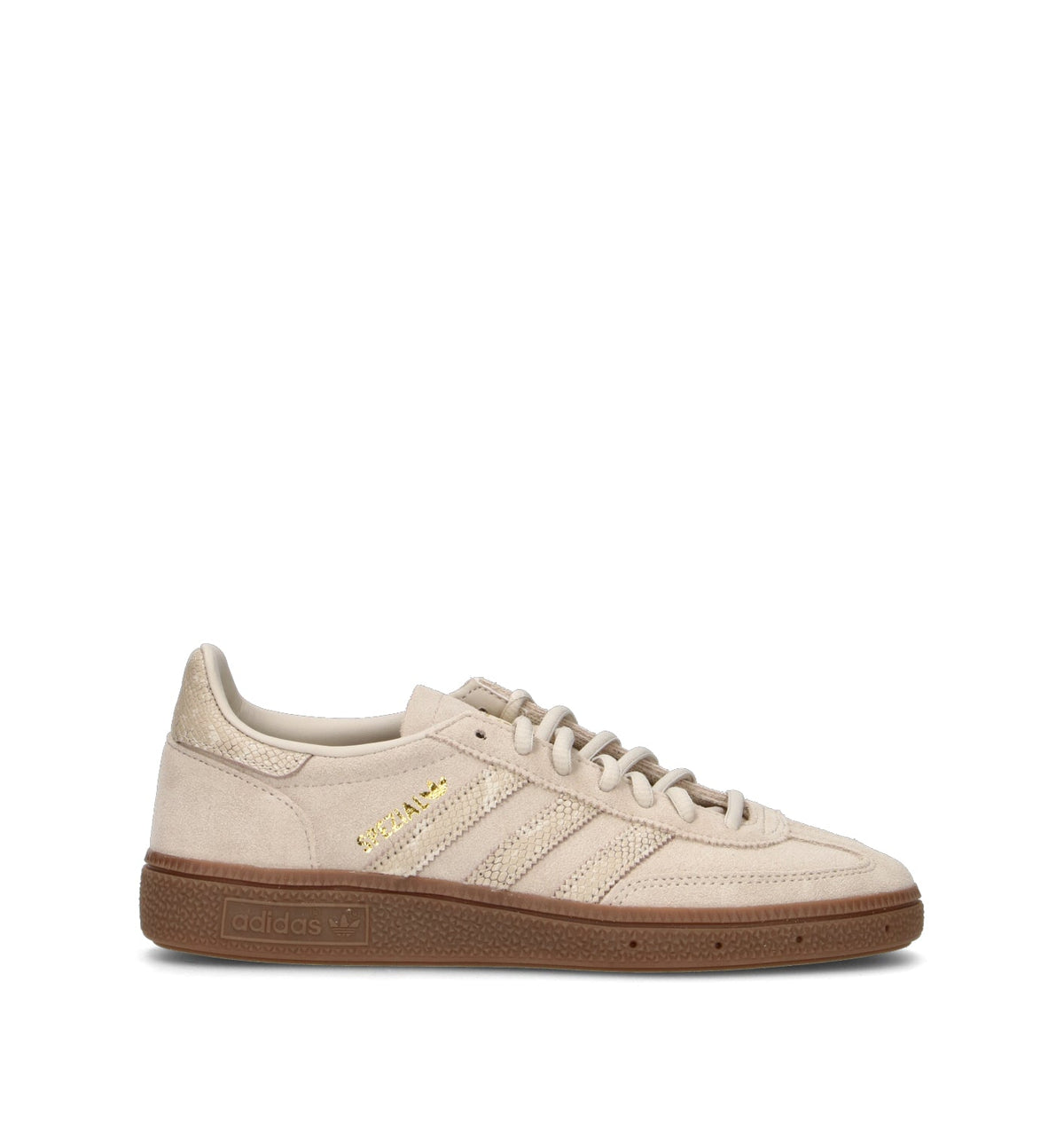 Adidas Spezial Kaki Beige sneakers basse uomo e donna in kaki e beige - vista laterale