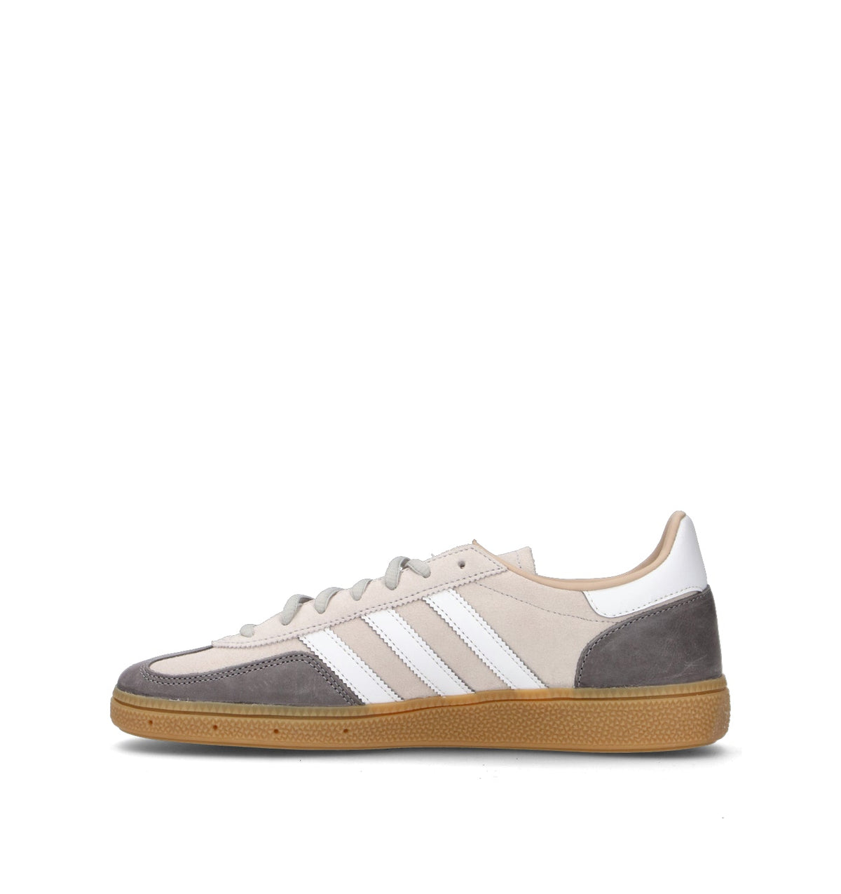 Adidas Spezial Grigio Bianco Gum sneakers basse uomo e donna in grigio e bianco - vista suola