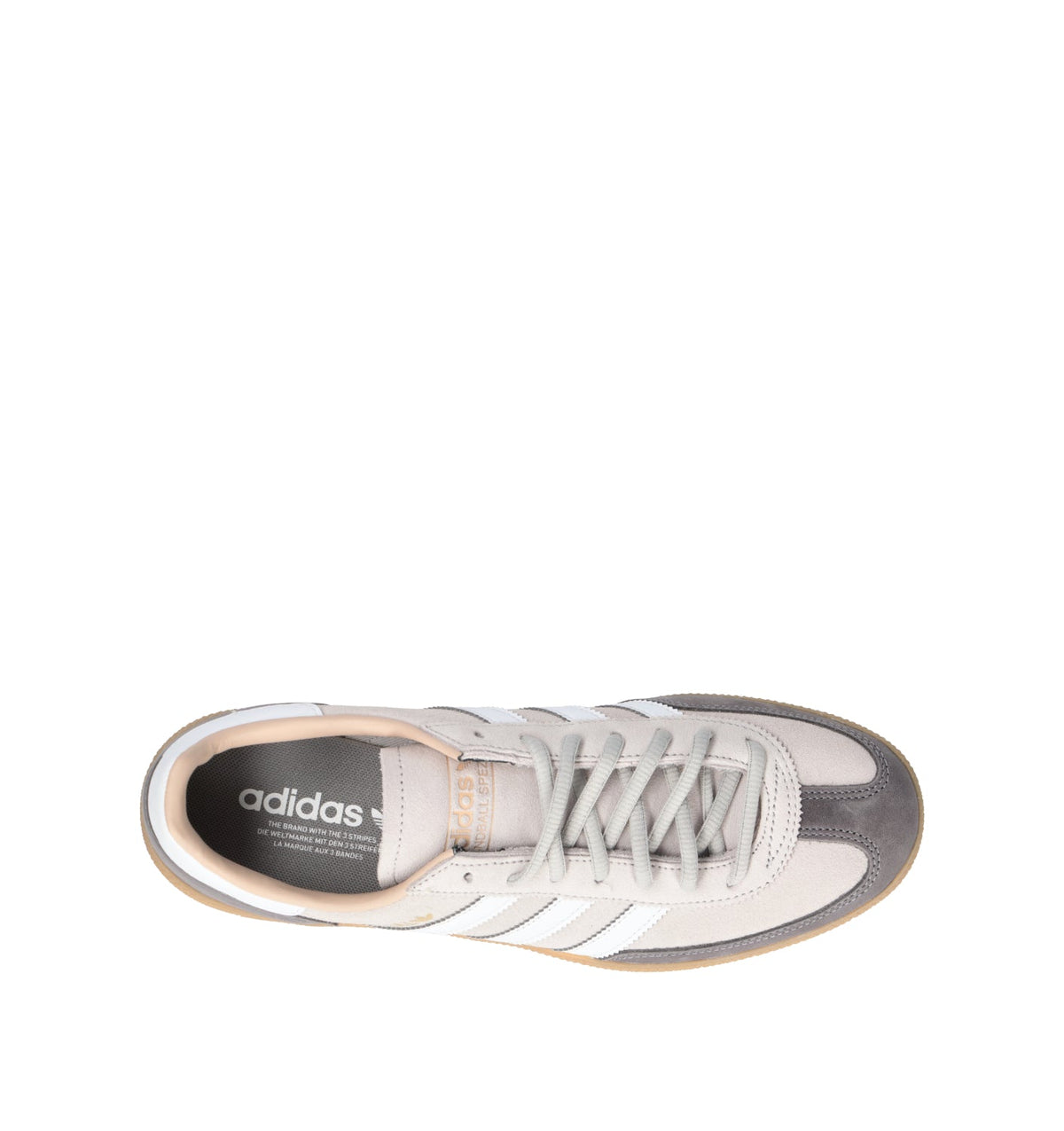 Adidas Spezial Grigio Bianco Gum sneakers basse uomo e donna in grigio e bianco - vista dettaglio