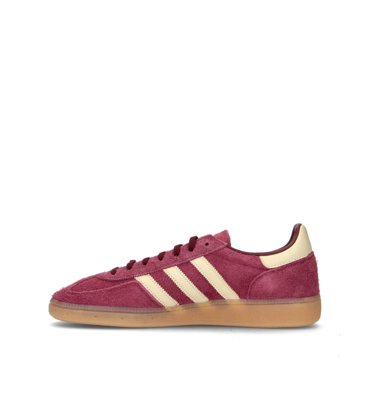 Adidas Spezial Bordeaux Vaniglia sneakers basse uomo e donna in bordeaux e beige - vista suola
