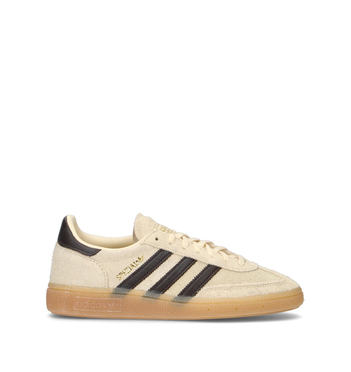 Adidas Spezial Vaniglia Caffè sneakers basse uomo e donna in beige e marrone caffè - vista laterale