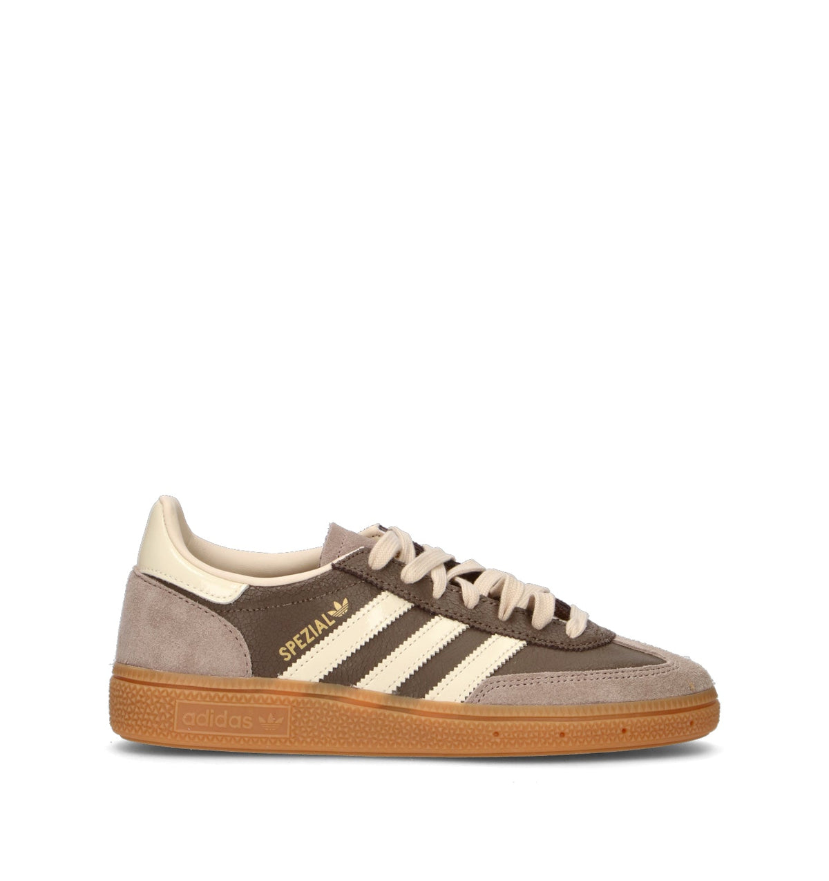 Adidas Spezial Earth Strata Vaniglia sneakers basse uomo e donna in taupe e beige - vista laterale