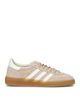 Adidas Spezial Kaki Bianco Gum sneakers basse uomo e donna in kaki e bianco - vista laterale